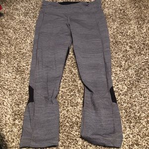 Lululemon Time To Sweat Crop Leggings